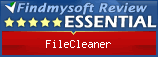 FileCleaner Editor's Review Rating