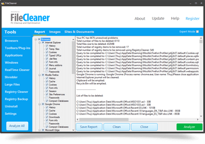 FileCleaner: Fix Your Slow PC in Seconds